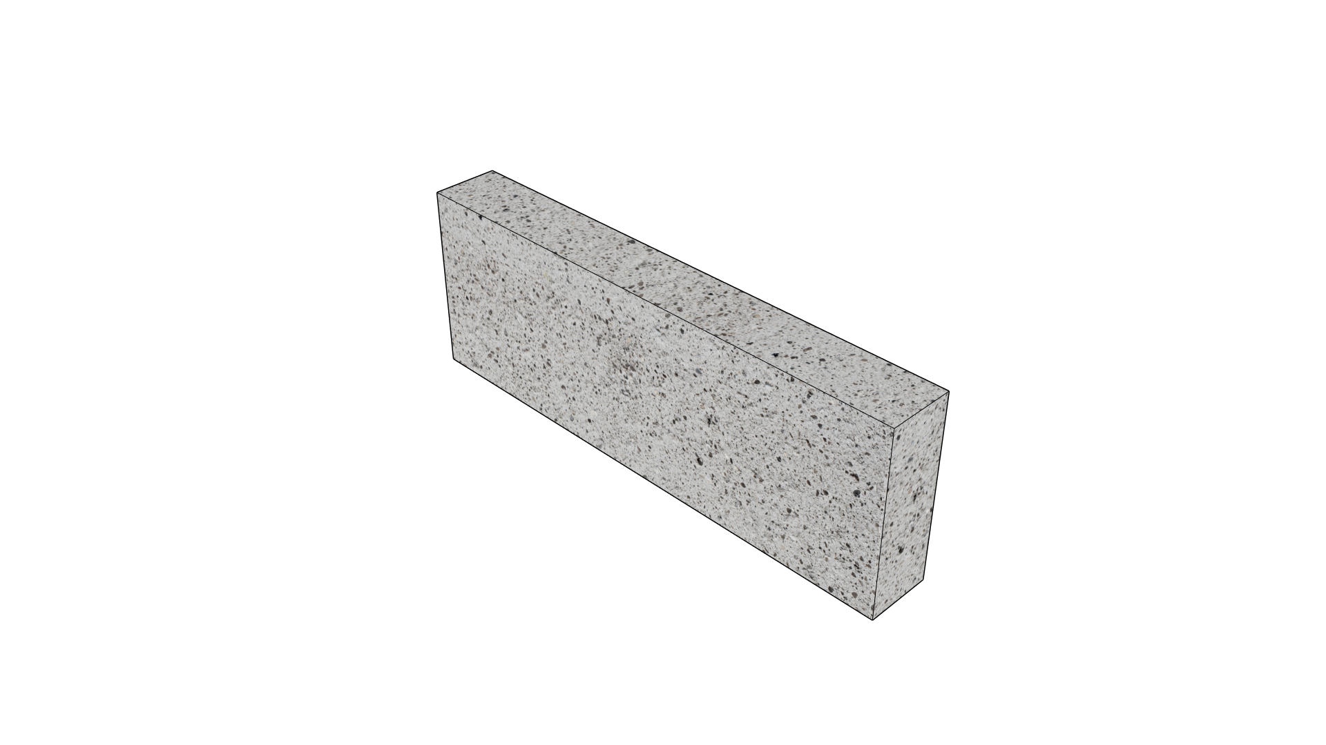 40x14x5 Bims Kılavuz Plaka