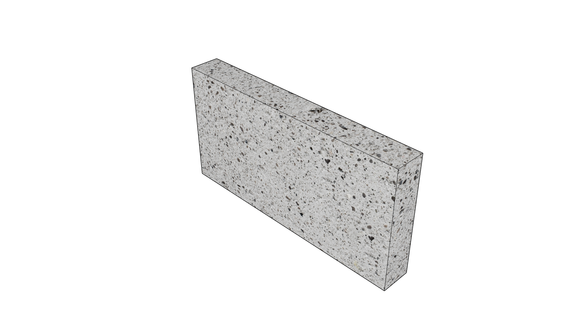 40x20x5 Bims Kılavuz Plaka