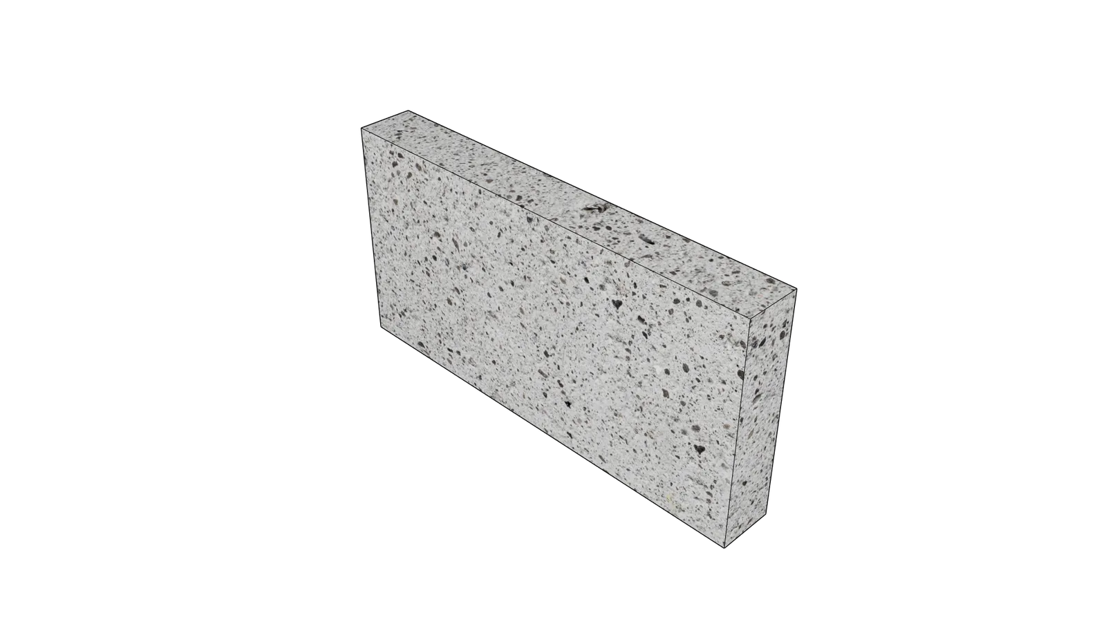 40x20x5 Bims Kılavuz Plaka 360°