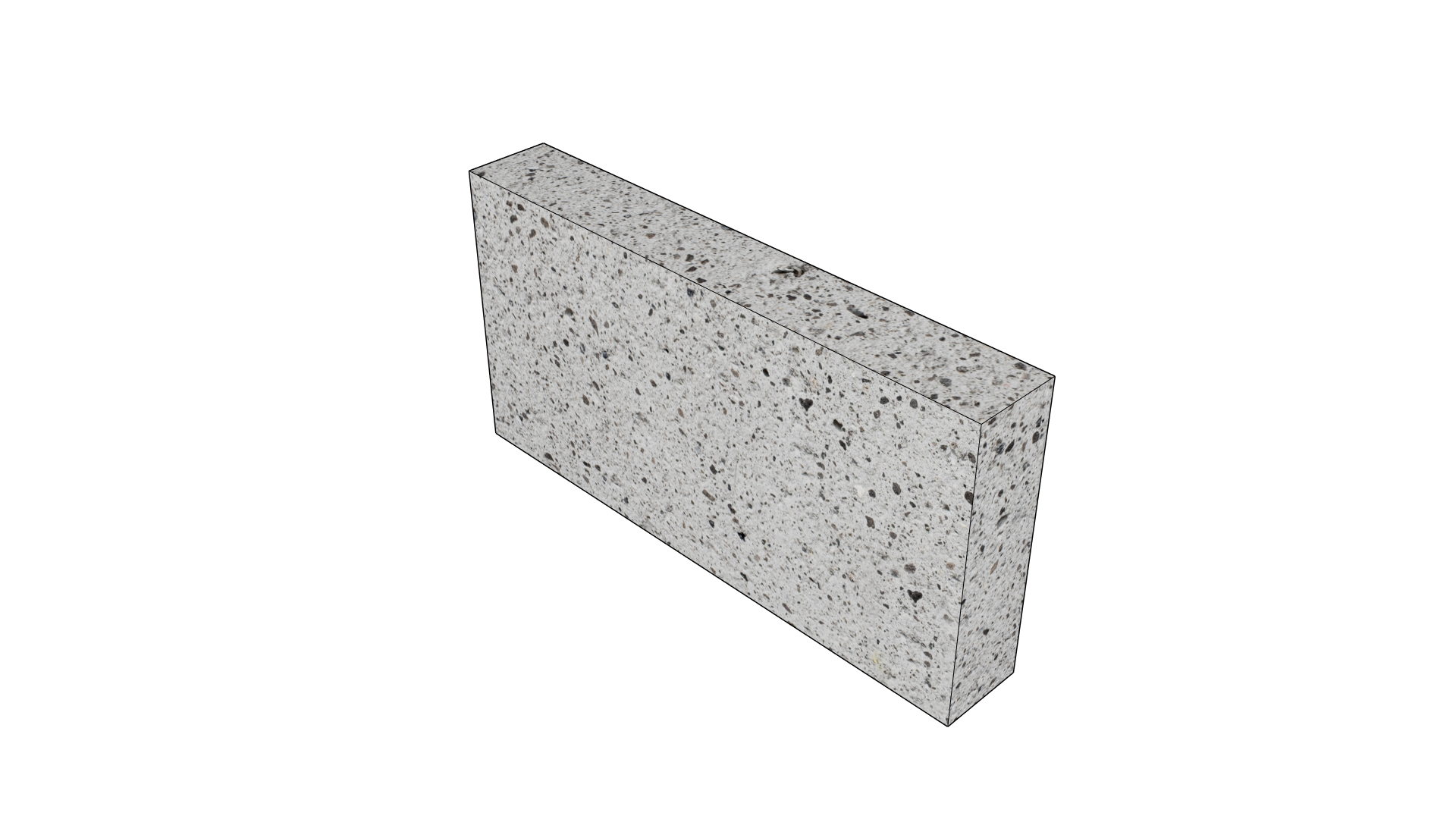 40x20x6 Bims Kılavuz Plaka