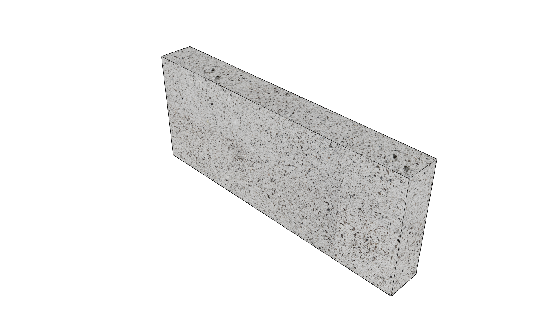 50x20x6 Bims Kılavuz Plaka